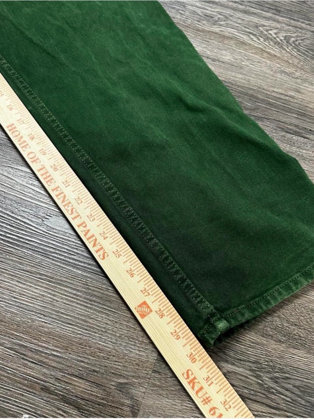 Men's Vintage Levi’s 554 Jeans Green - Picture 6 of 7
